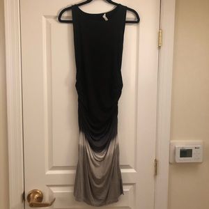 Athleta black ombré tank dress